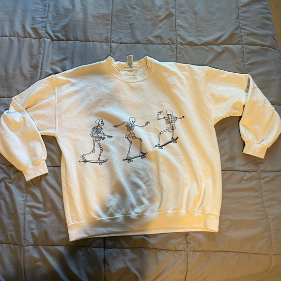 Urban Outfitters Tops - Urban Outfitters Skeleton Crewneck